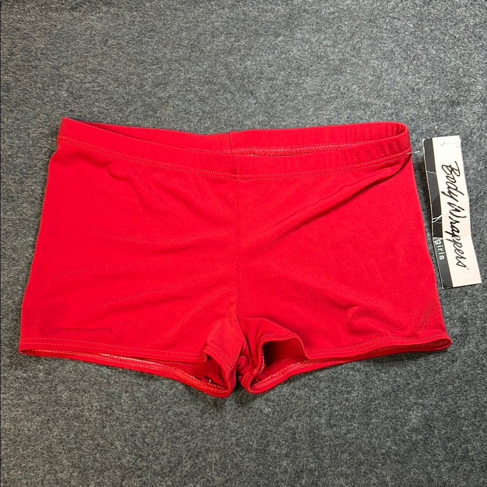 Body Wrappers Boy-Short Dance Briefs 8-10 NWT